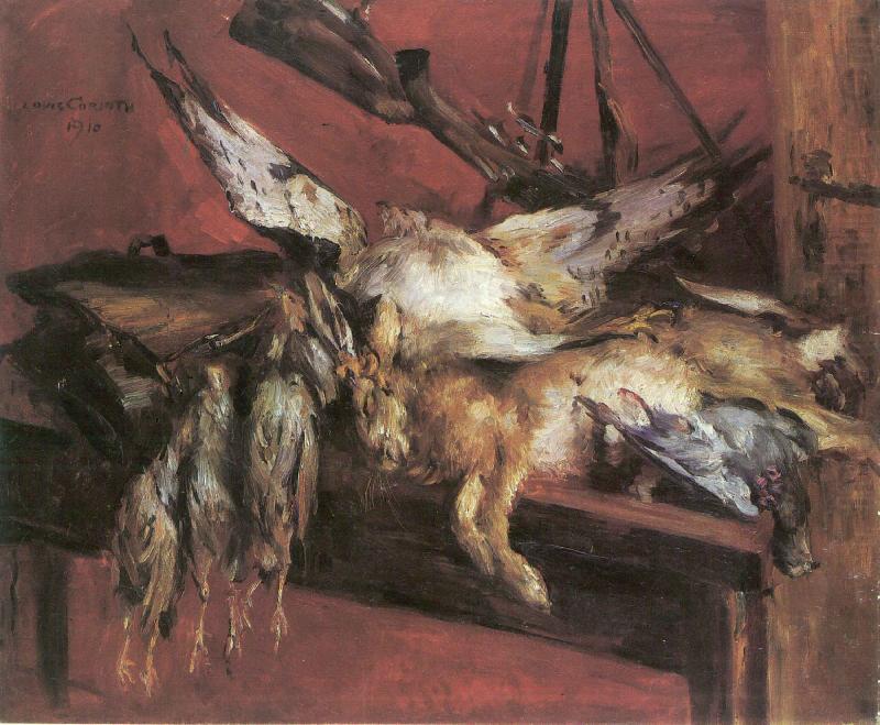 Hase und Rebhuhner, Lovis Corinth